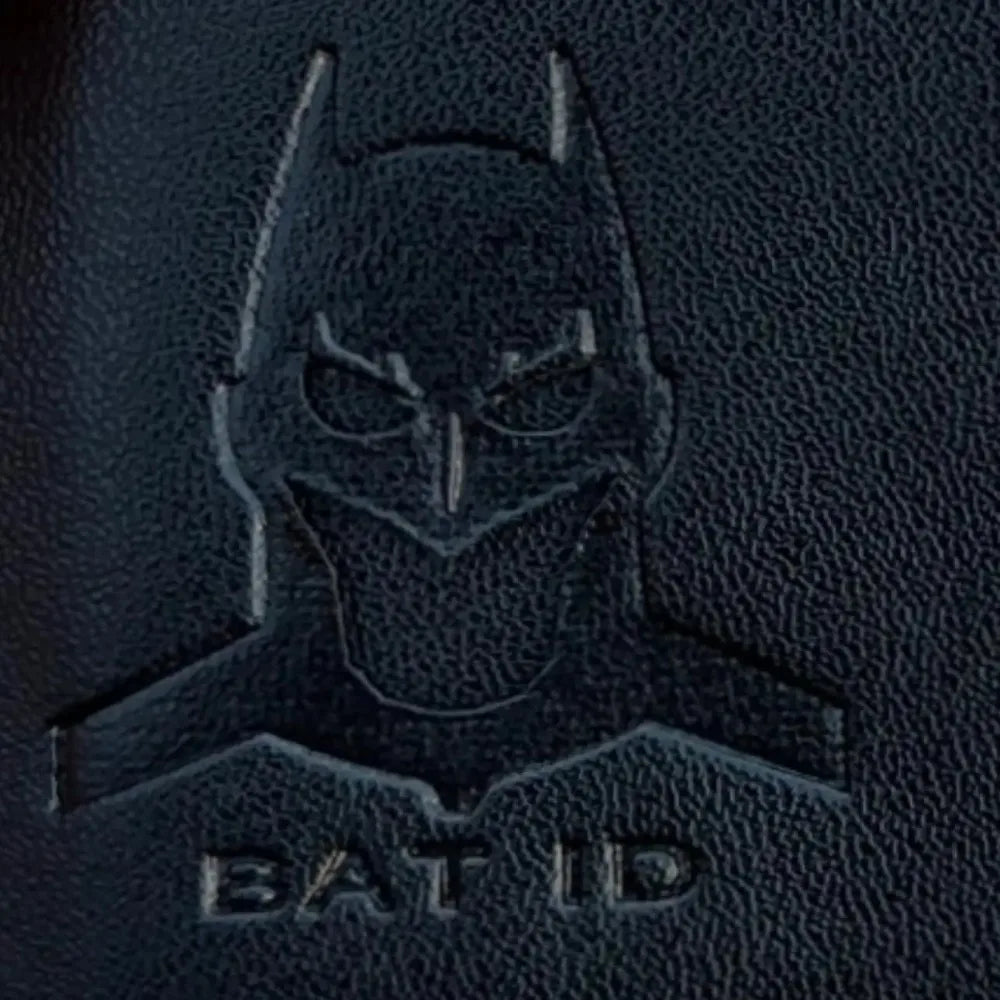 Aurece - Leather Bat ID Card Holder Wallet