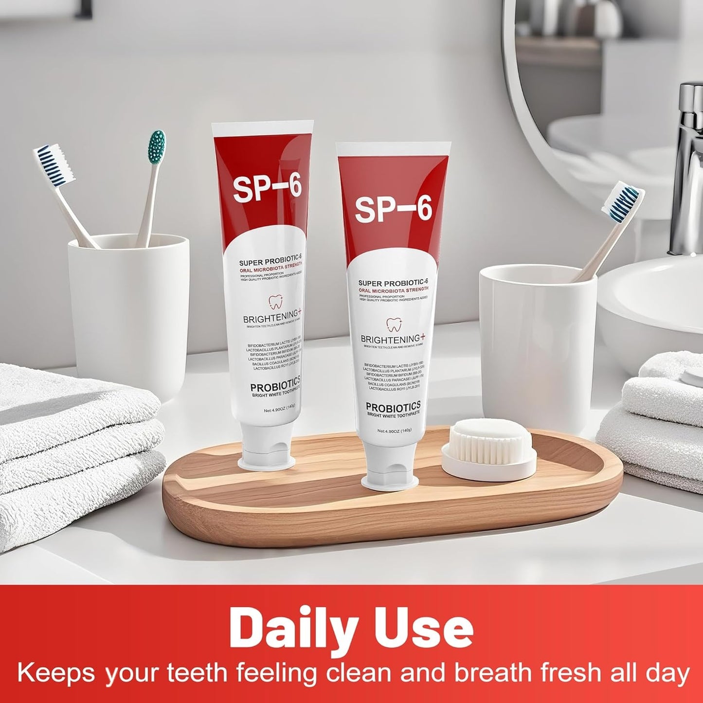 Aurece – Probiotic Whitening Sensitive Toothpaste