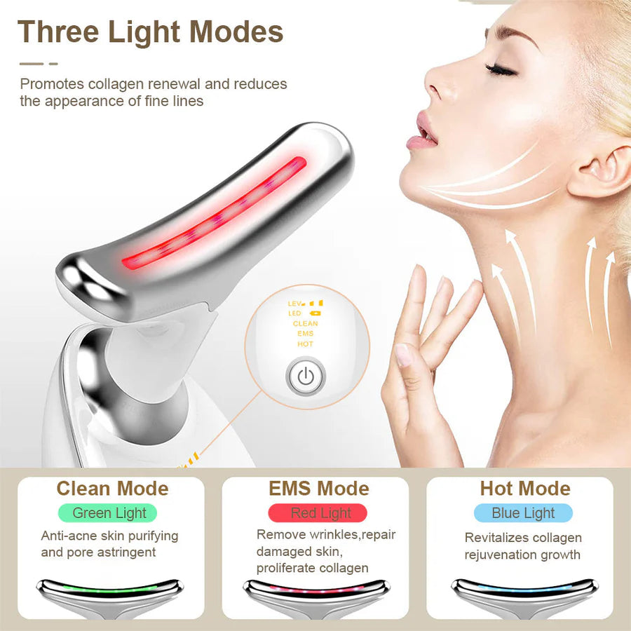 Aurece – Radiance Lift EMS Wrinkle Removal & Firming Massager Pro