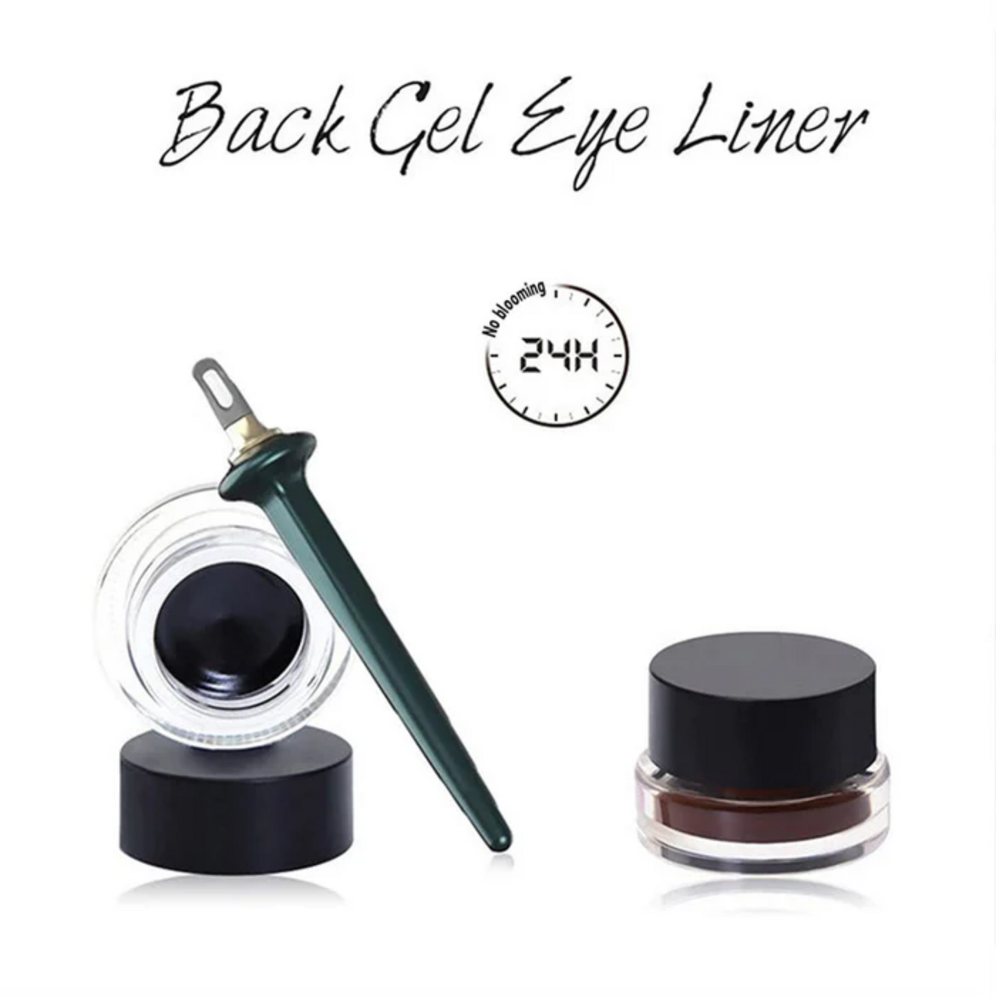 Aurece – Silicone Eyeliner Brush with Waterproof Cream