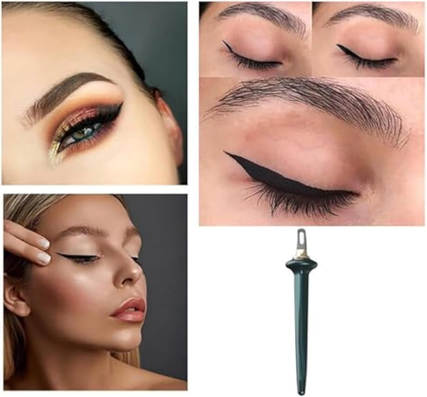 Aurece – Silicone Eyeliner Brush with Waterproof Cream