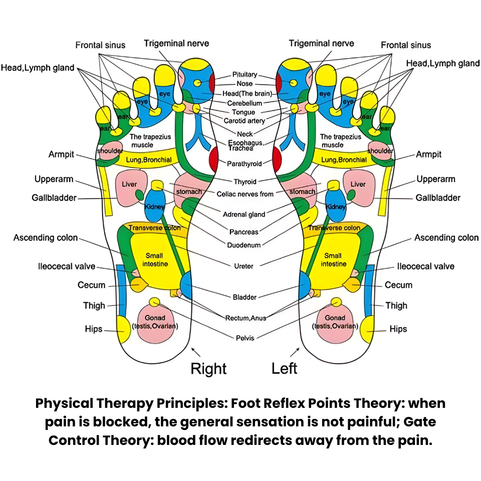 Fingerpressure Board Foot Foot Massage Pad Health Walk Foot Pressure Board Foot Massage Pad Relief Pain Relax Massage Pad