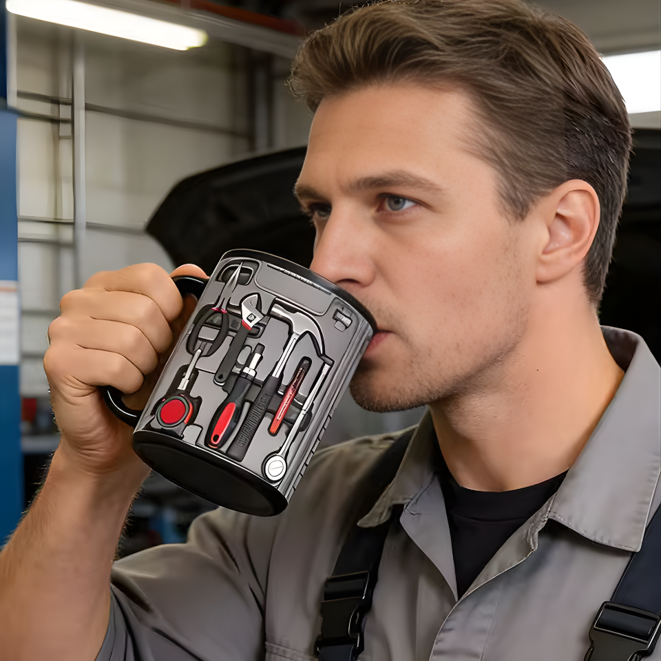 WrenchFuel™ Garage Mug