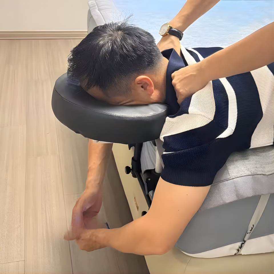 Massage Head Rest Kit Face Down Pillow for Mattress Equipment Multifunction Head Cradle Support Adjust for Massage Bed Salon SPA
