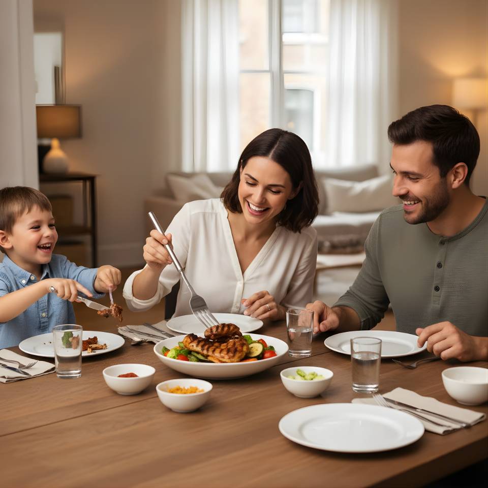 Retro Fork BBQ Telescopic Extendable Dinner Fruit Dessert Long Handle Fork Stainless Steel Cutlery Fork Tableware Bento Box