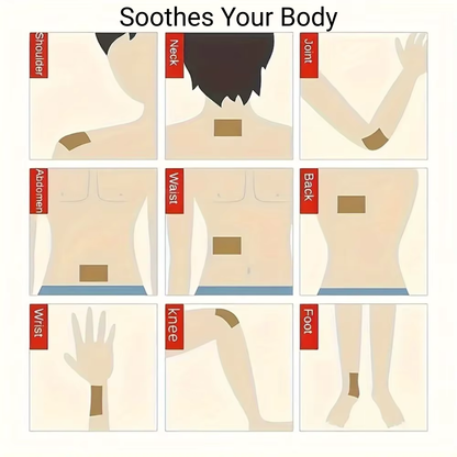 100/200pcs heating patch, suitable for neck, shoulders, back, knees, abdomen warm heating, portable