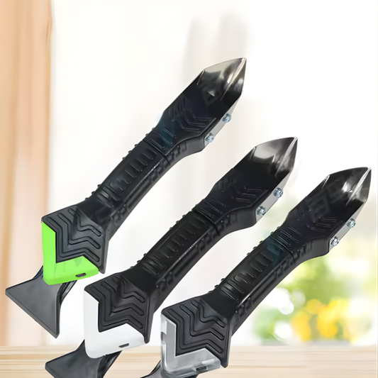 3 In 1 Silicone Caulking Tools Sealant Remover Finishing Tool Grout Kit Set Scraper Mould Removal for Kitchen Window