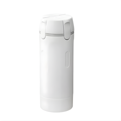 1pc 4-in-1 Emulsion Dispenser Bottle, Travel Bottle, Minimalist with Labels, Travel Dispenser Bottle, Toiletry Container