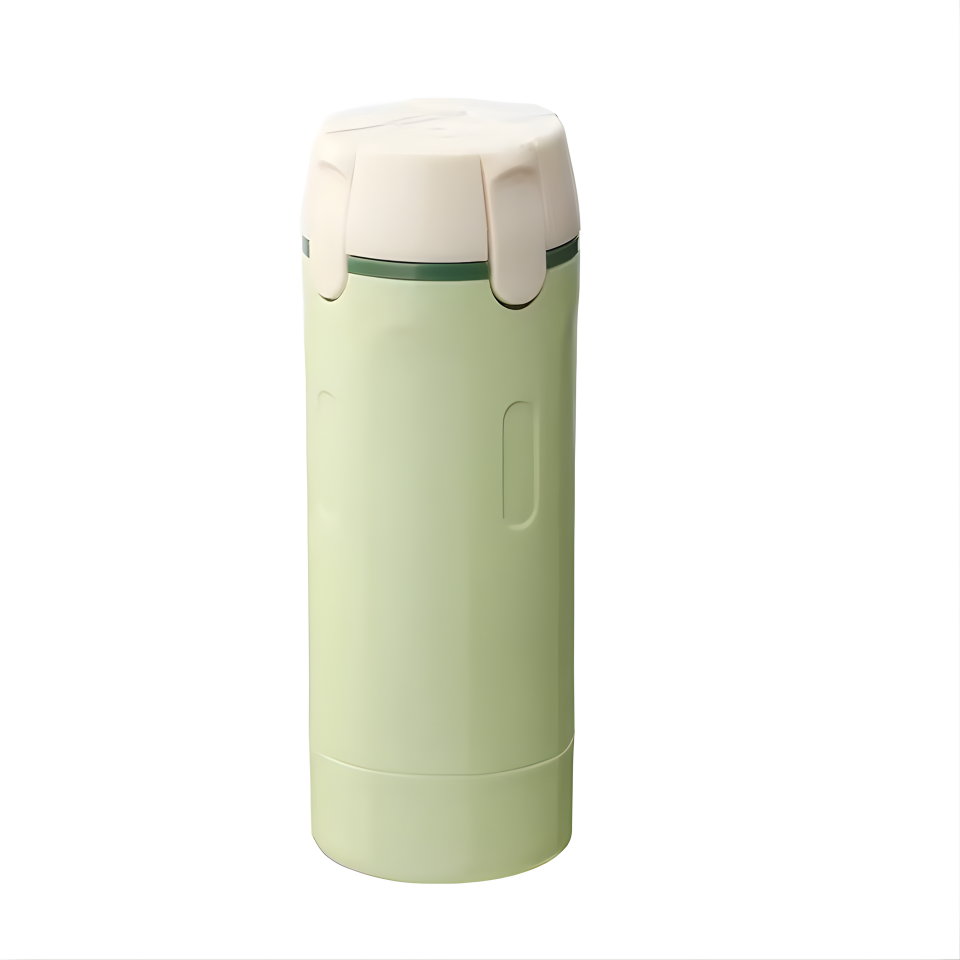 1pc 4-in-1 Emulsion Dispenser Bottle, Travel Bottle, Minimalist with Labels, Travel Dispenser Bottle, Toiletry Container