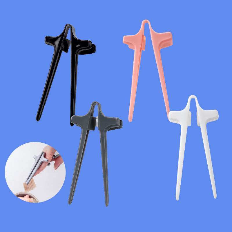 1pc Finger Chopsticks Game Player Snack Chopstick Holder Plastic Game Finger Cover Game Controller Training Learning Chopsticks