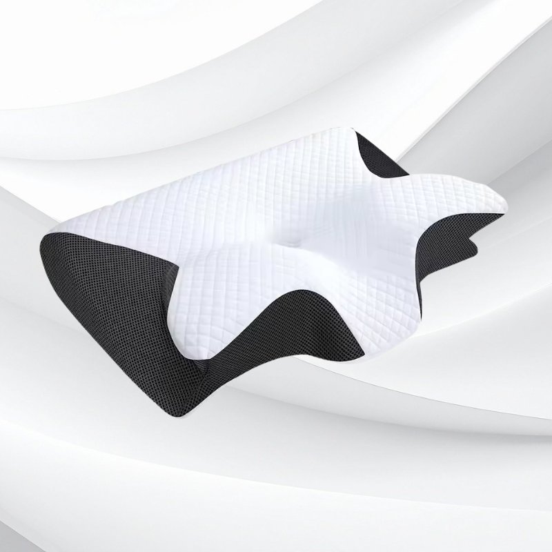 2-in-1 Ergonomic Memory Foam Cervical Pillow – Orthopedic Neck & Shoulder Support