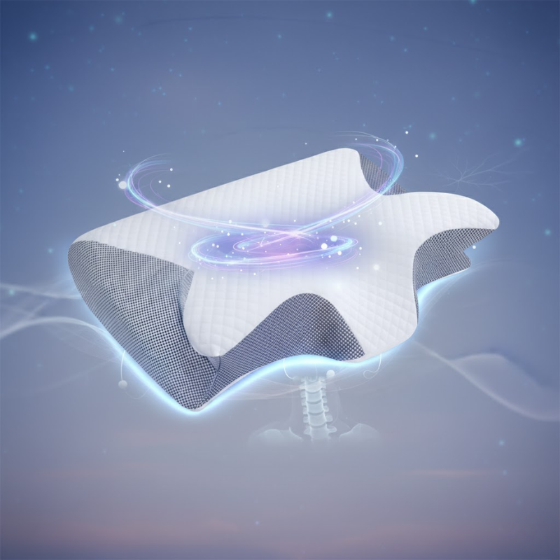 2-in-1 Ergonomic Memory Foam Cervical Pillow – Orthopedic Neck & Shoulder Support