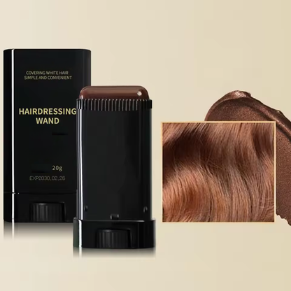 2-in-1 Instant Comb Hair Dye, Touch up Comb, Waterproof Sweat proof Hair Dye Comb for Gray Hair Coverage Beard Hair Color Stick