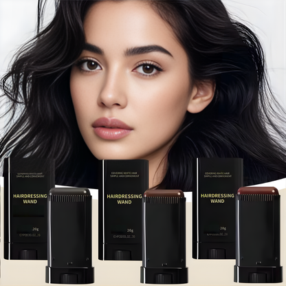 2-in-1 Instant Comb Hair Dye, Touch up Comb, Waterproof Sweat proof Hair Dye Comb for Gray Hair Coverage Beard Hair Color Stick