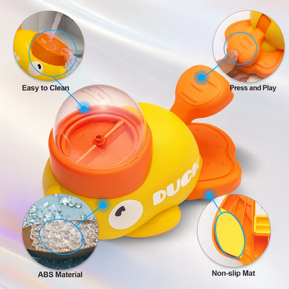 Cartoon Little Yellow Duck Shape Interactive Dog Toys Anti-Slip Design Pets Intelligence Exercise Feeder Food Dispenser Supplies