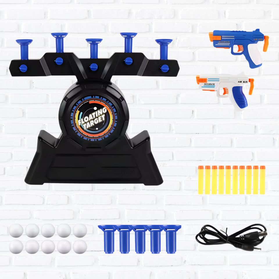 2025 Hoverball Target Hoverball Dartboard Shooting Ball Softball Shotgun, Cool Birthday Gifts Toys for Boys Age 6+ Year Old Boy