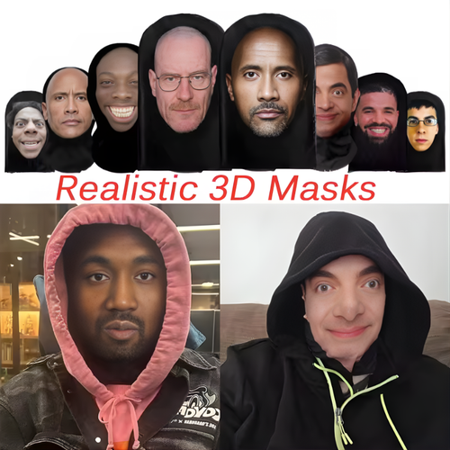 Realistic 3D Face Mask