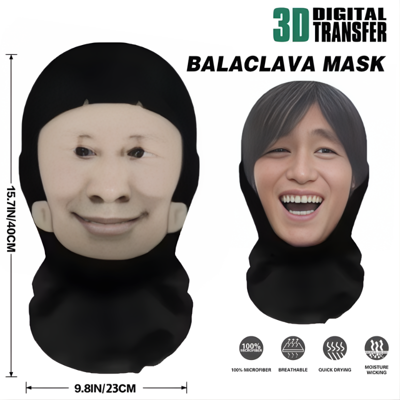 Realistic 3D Face Mask