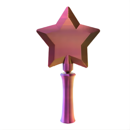 3D Printed Star Wand Tap To Pay Star Magic Wand Portable Contactless Payment Card Holder Credit Card Holder