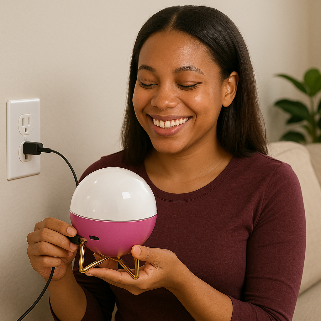 3D Video Crystal Ball DIY Memory Art Glass Ball Lamp Spherical Pixel Display 2.7inchs Screen 4GB Videos Player for Gift