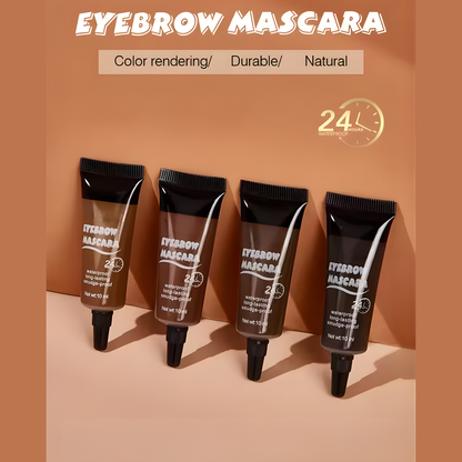 
4 Colors Natural Liquid Dyeing Eyebrow Cream Set Professional Waterproof Durable Brown Tint Eyebrow Mascara Eyebrow Paint Makeup
