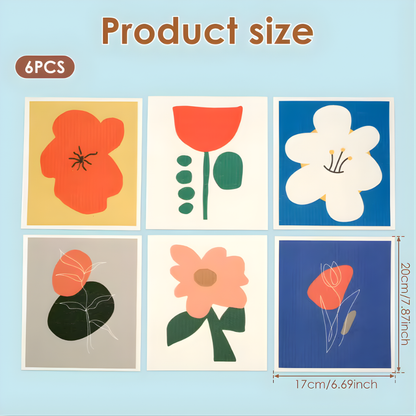 Absorbent Swedish Counter Cleaning Dishclothes