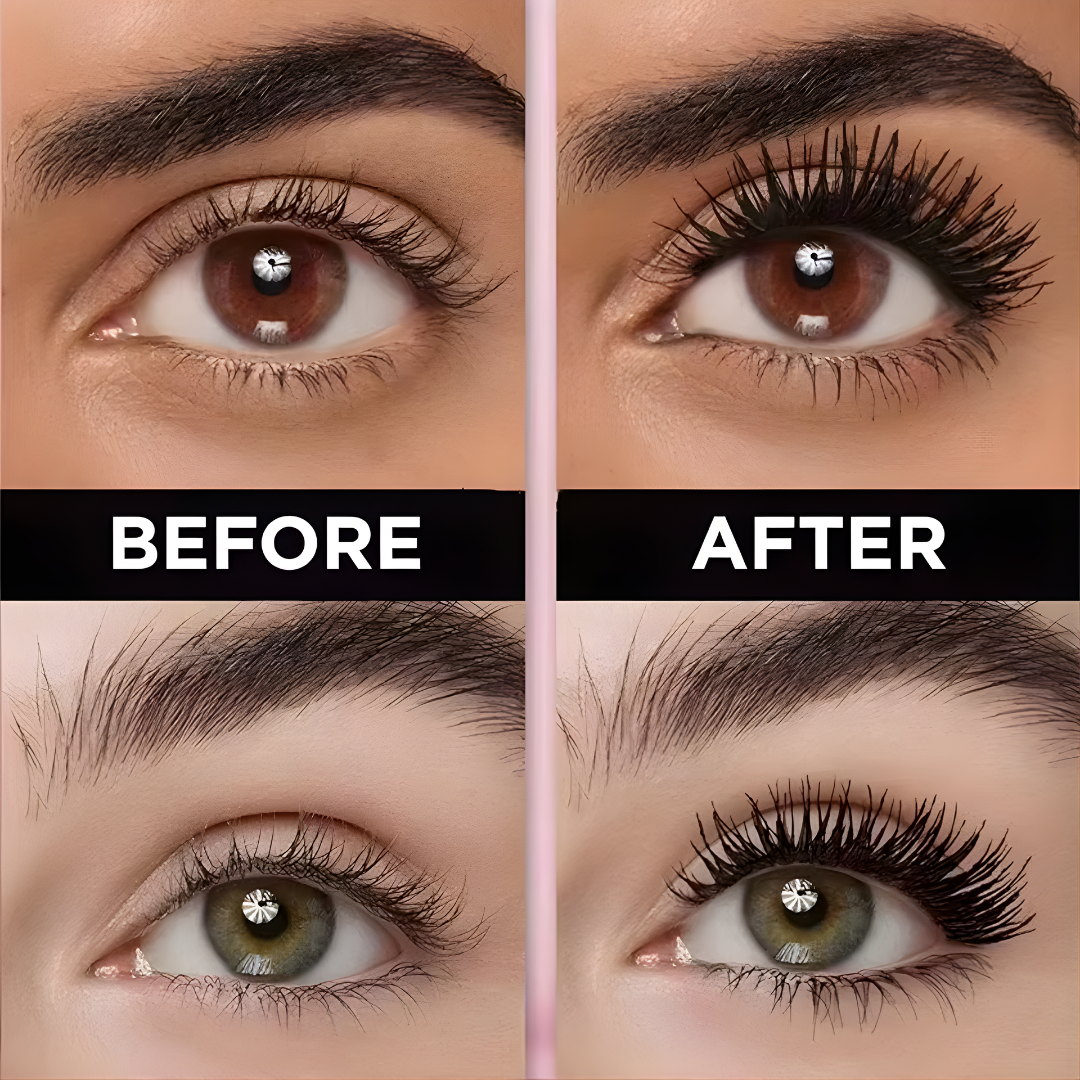 5D Waterproof Mascara Lengthening Eyelashes Women's Make-up Waterproof Mascara Black Silk Fibre Mascara Korean Cosmetics New
