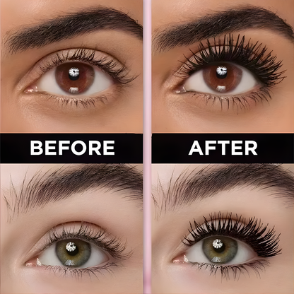 5D Waterproof Mascara Lengthening Eyelashes Women's Make-up Waterproof Mascara Black Silk Fibre Mascara Korean Cosmetics New