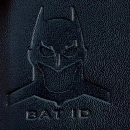 Aurece - Leather Bat ID Card Holder Wallet