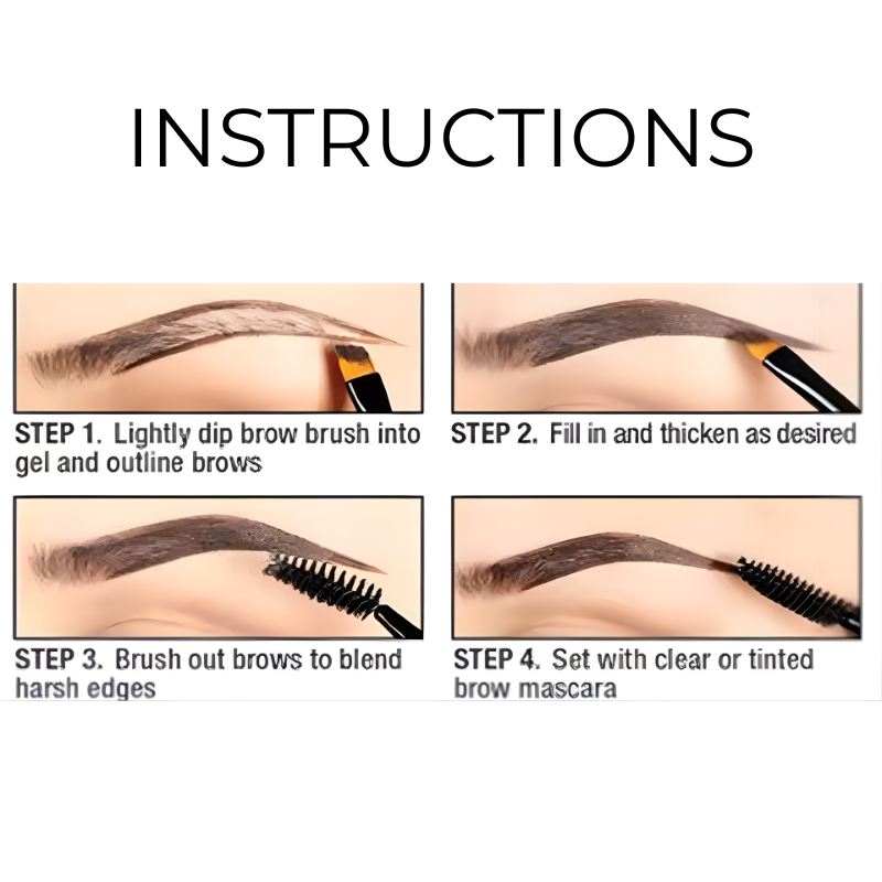 6 Colors Eyebrow Gel Cream Makeup Eyebrow Tattoo Pen Tint Waterproof Long Lasting Eyebrow Enhancers Eyebrows Makeup Cosmetics