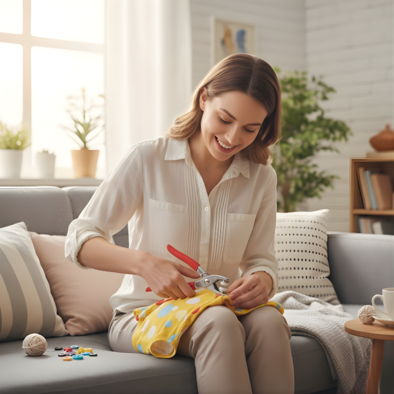 9.5mm Metal Hollow Five-Claw Snap Button For Installing Clothes Bag Sewing And DIY Craft Hand Pliers Tool