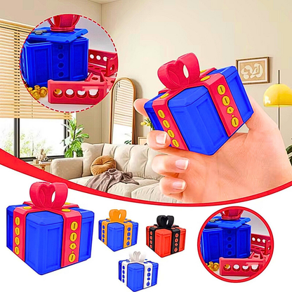 Aurece - 3D Printed Annoying Prank Gift Box, Funny Puzzle Box with Screws