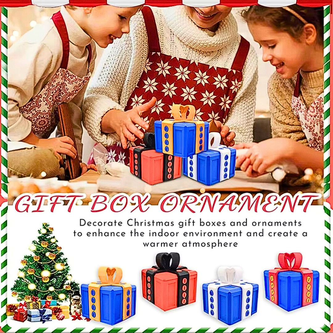 Aurece - 3D Printed Annoying Prank Gift Box, Funny Puzzle Box with Screws