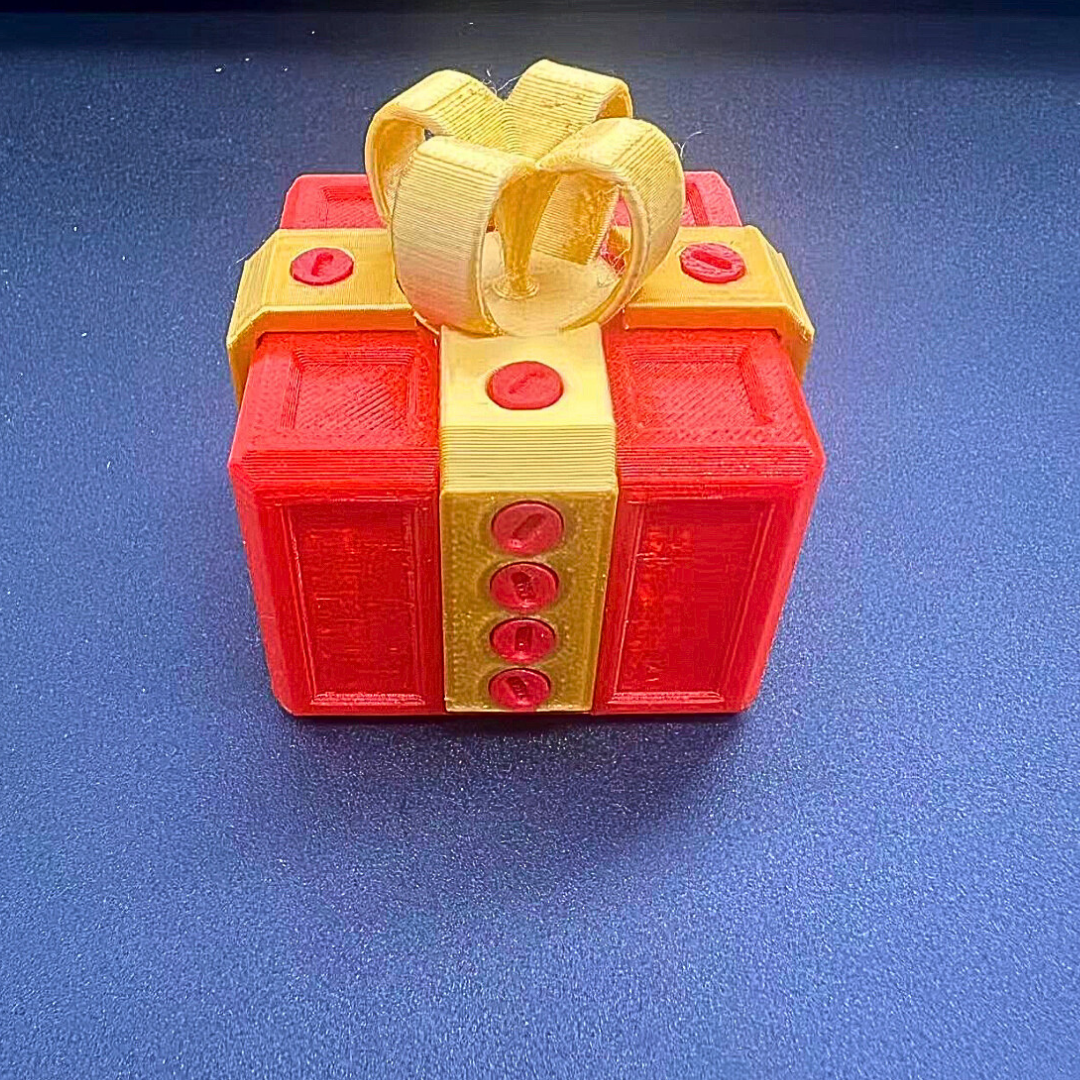 Aurece - 3D Printed Annoying Prank Gift Box, Funny Puzzle Box with Screws
