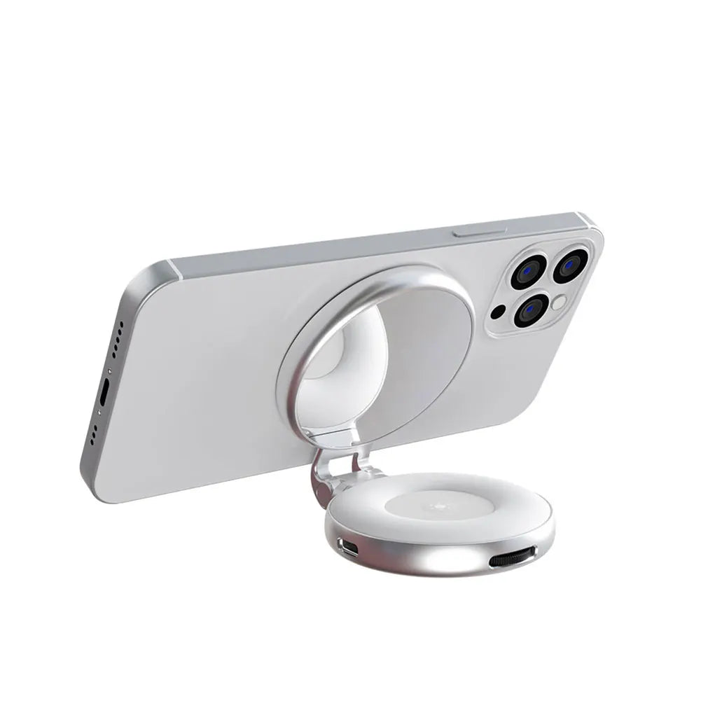 Aurece – 360° Magnetic Selfie Light with Mirror