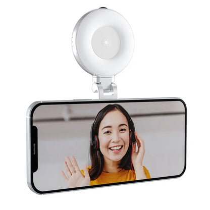 Aurece – 360° Magnetic Selfie Light with Mirror