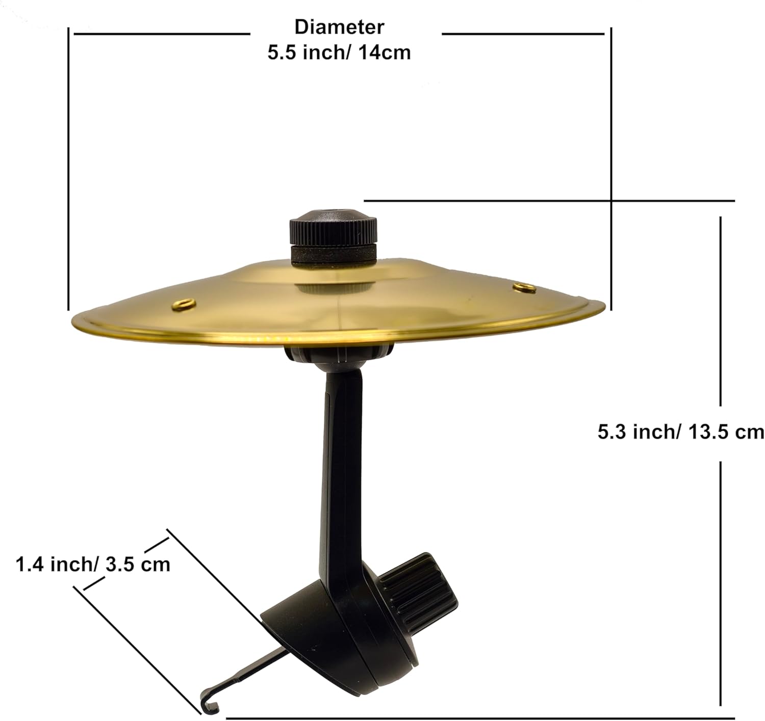 Aurece – Car Cymbal Air Vent Mini Drum BeatRide Pro