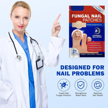 Aurece – Fungal Nail Repair Patches | Advanced Toenail Fungus Treatment
