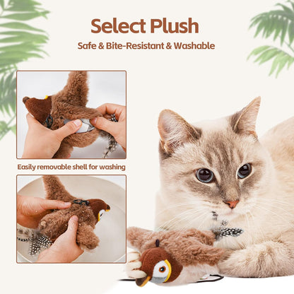 Aurece – Lifelike Flapping Bird Cat Toy KittyHunt Pro