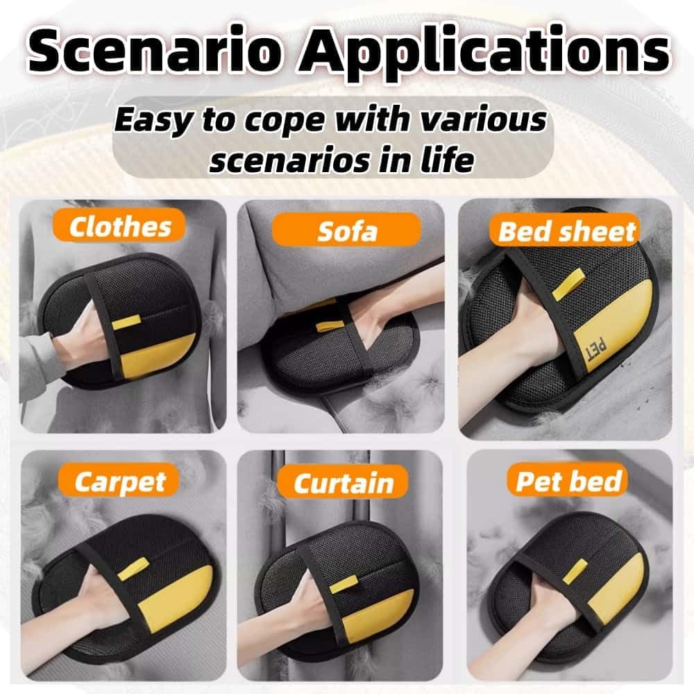 Aurece – Pet Static Hair Removal Gloves