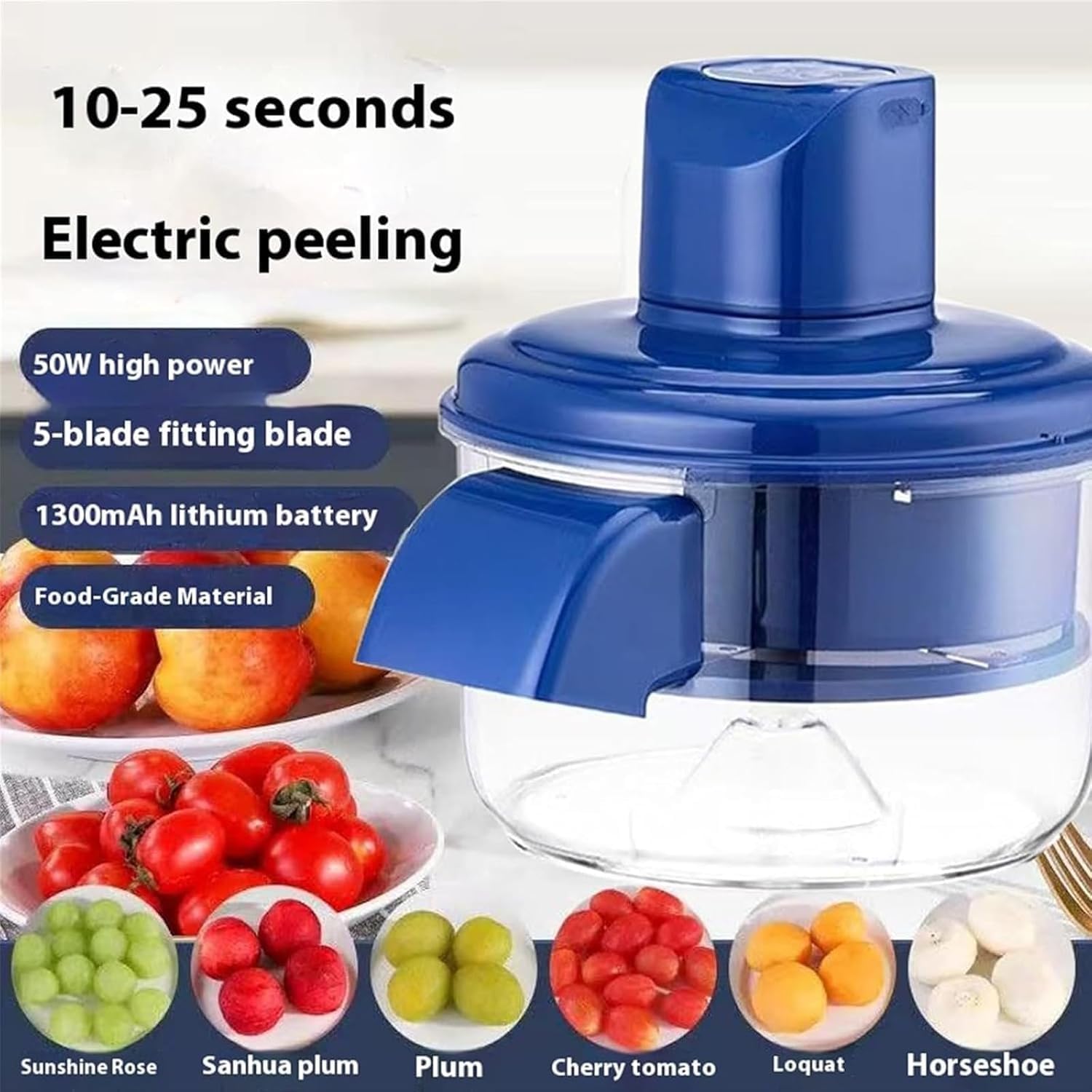 Aurece – Rechargeable Electric Fruit Peeler QuickPeel Pro