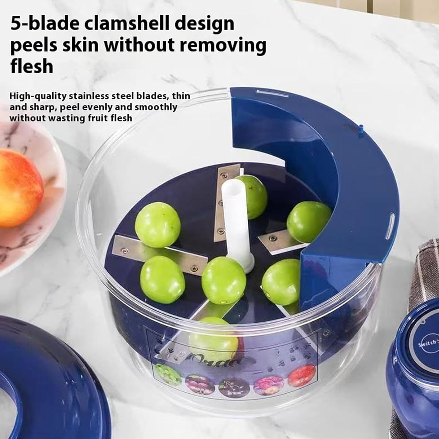 Aurece – Rechargeable Electric Fruit Peeler QuickPeel Pro