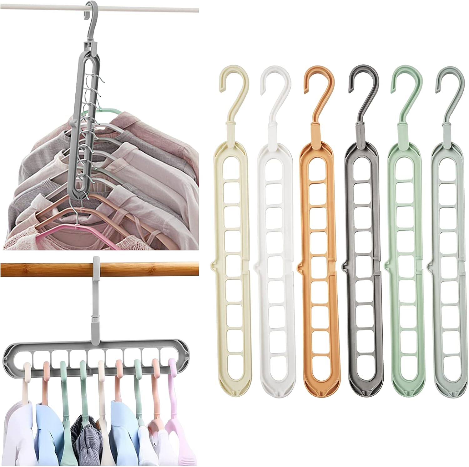 Aurece – SmartSpace Cascading Closet Organizer Hanger Pro