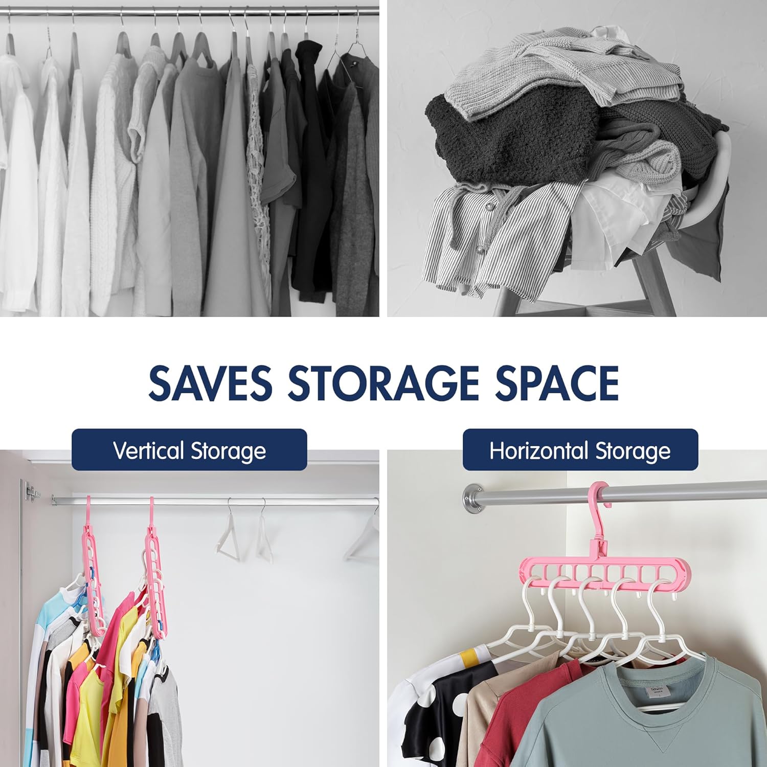 Aurece – SmartSpace Cascading Closet Organizer Hanger Pro