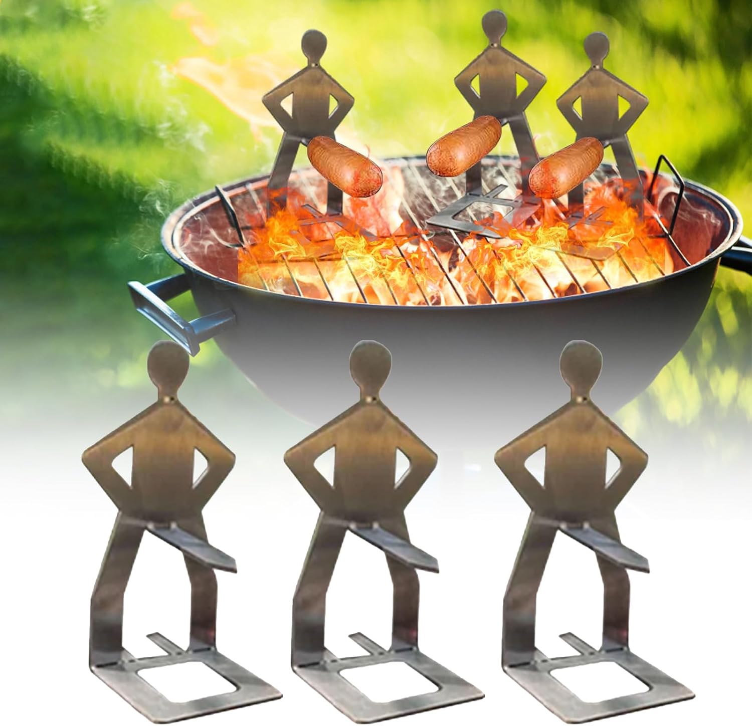 Aurece – Stainless Steel Hot Dog Holder GrillMate Pro