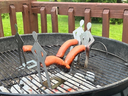Aurece – Stainless Steel Hot Dog Holder GrillMate Pro
