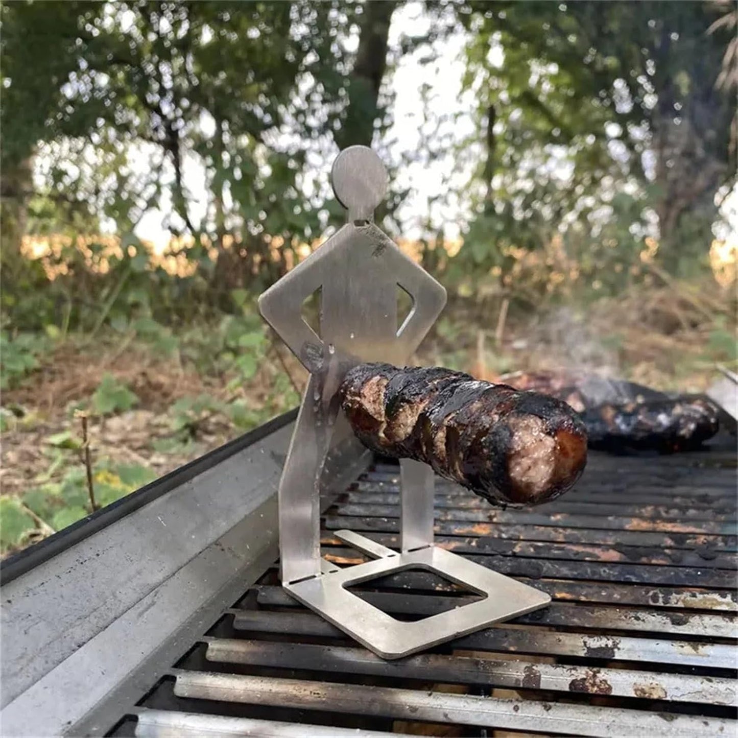 Aurece – Stainless Steel Hot Dog Holder GrillMate Pro