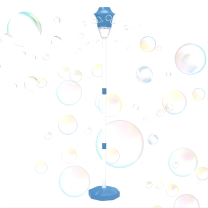 Automatic sunflower Bubble Gun Electric Street Lamp Soap Bubble Machine Maker Outdoor Games for for Wedding Birthday Party Toys