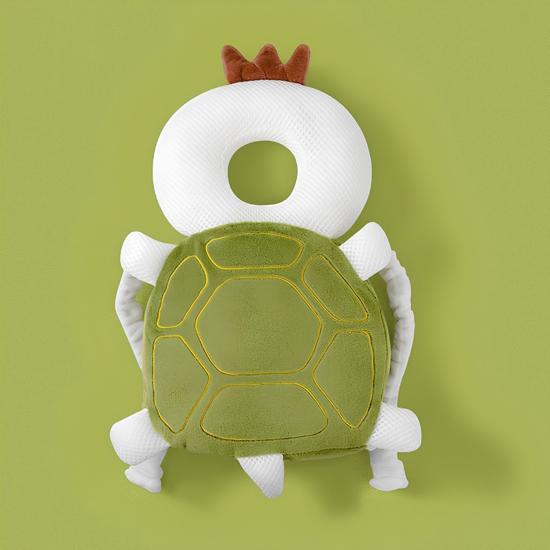 Baby Anti-Fall Head Protection Pillow Children's Protective Toddler Anti-Collision Hat Cute Turtle & Butterfly Toy Pillow