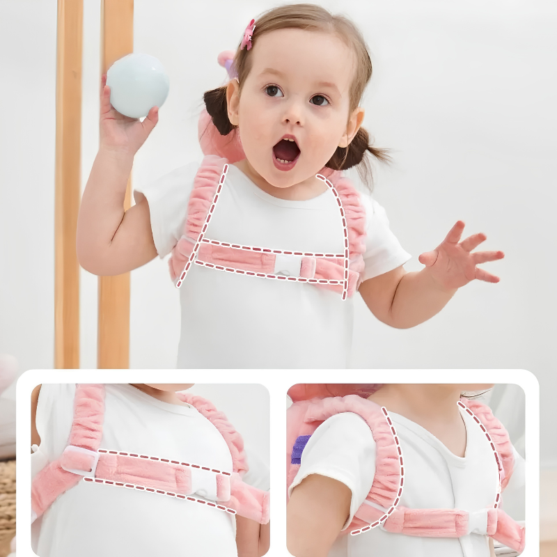 Baby Anti-Fall Head Protection Pillow Children's Protective Toddler Anti-Collision Hat Cute Turtle & Butterfly Toy Pillow